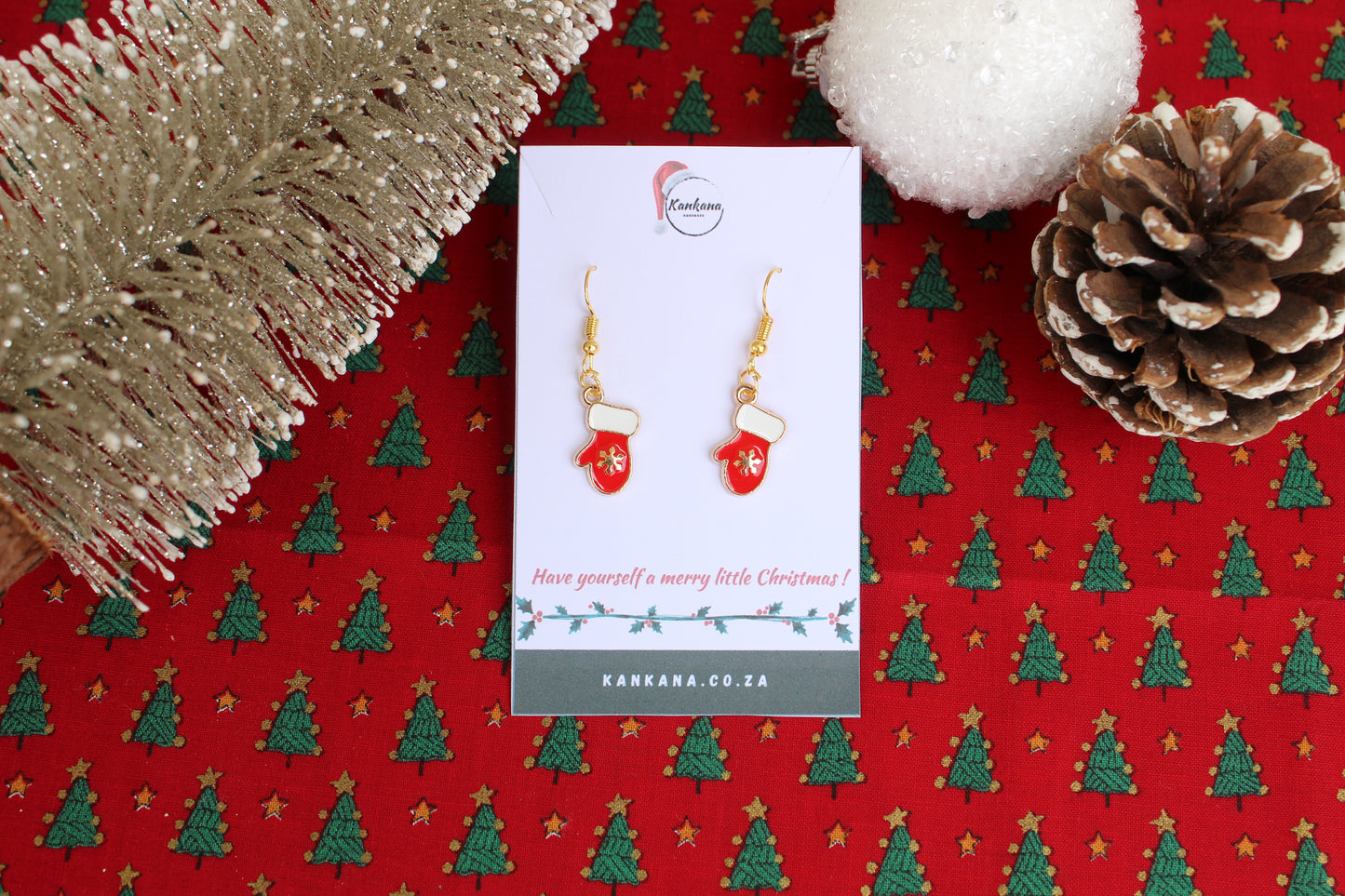 Limited Edition Festive Christmas earrings