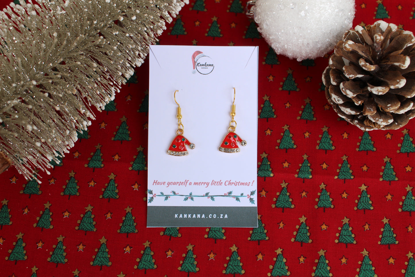 Limited Edition Festive Christmas earrings