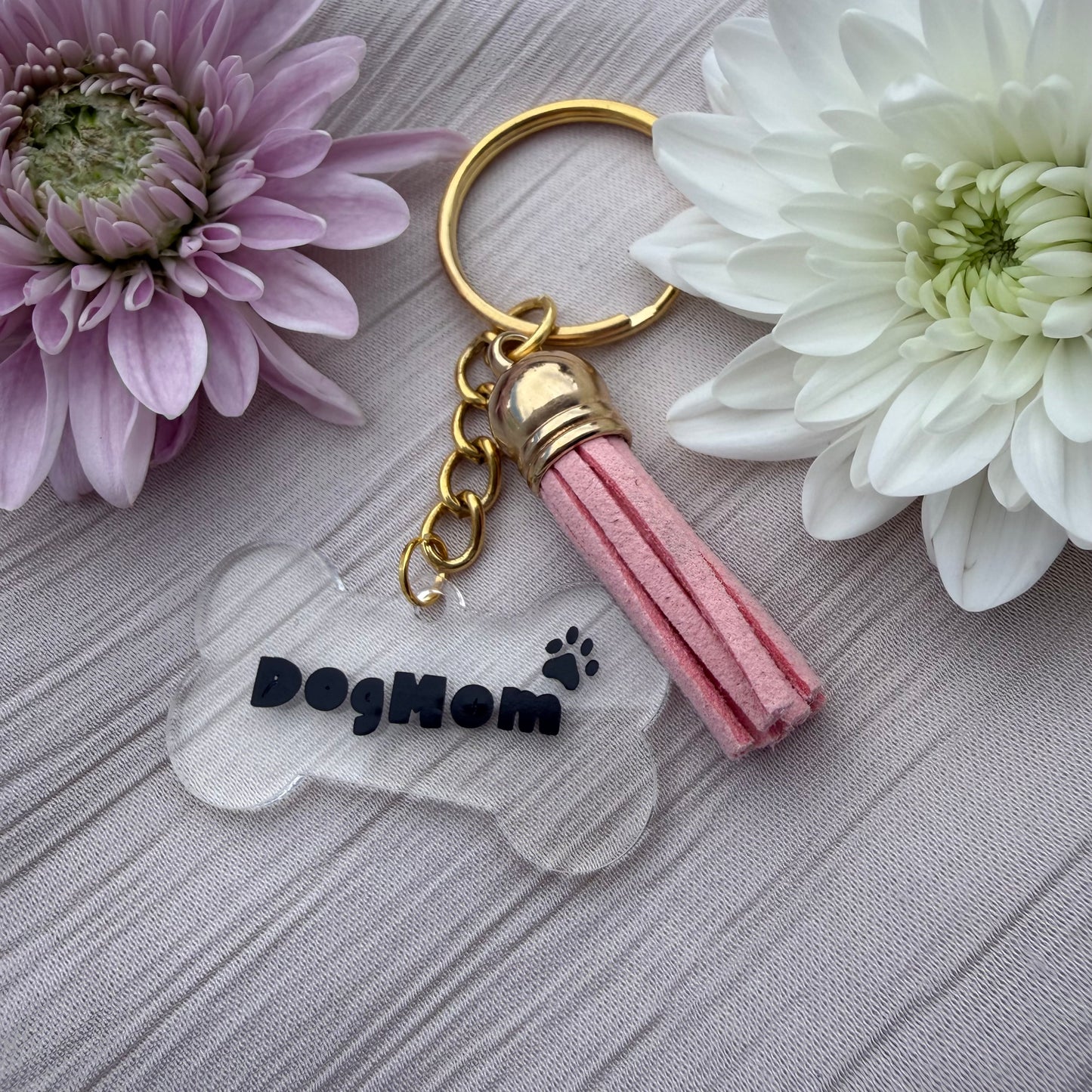 Personalised Acrylic Name Keyrings