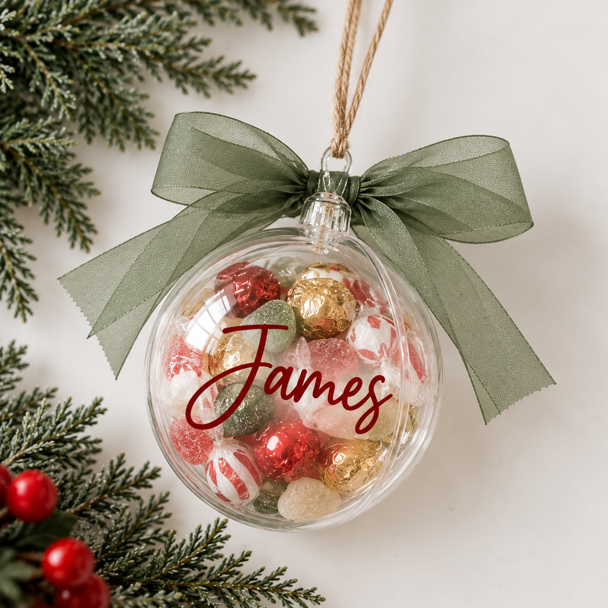 Personalised Christmas Baubles