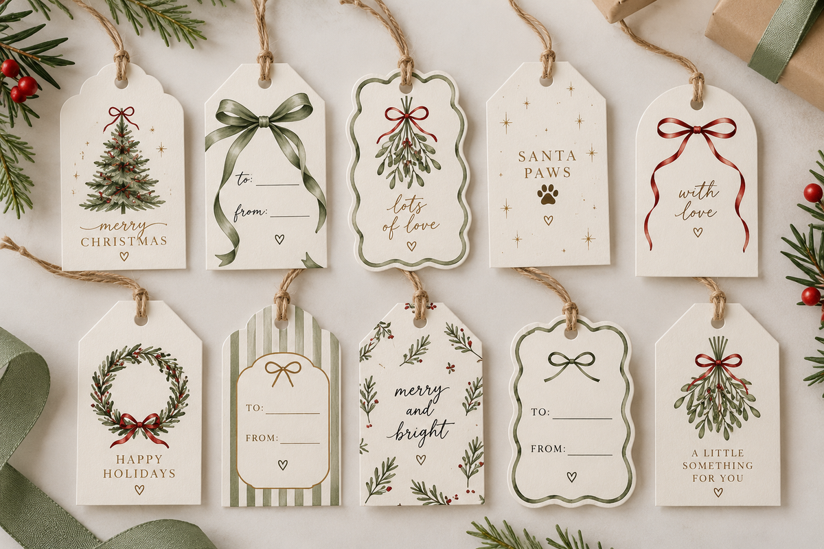 Christmas gift tags