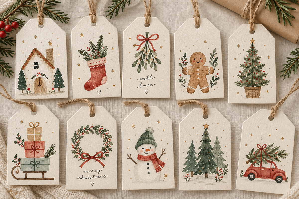 Christmas gift tags