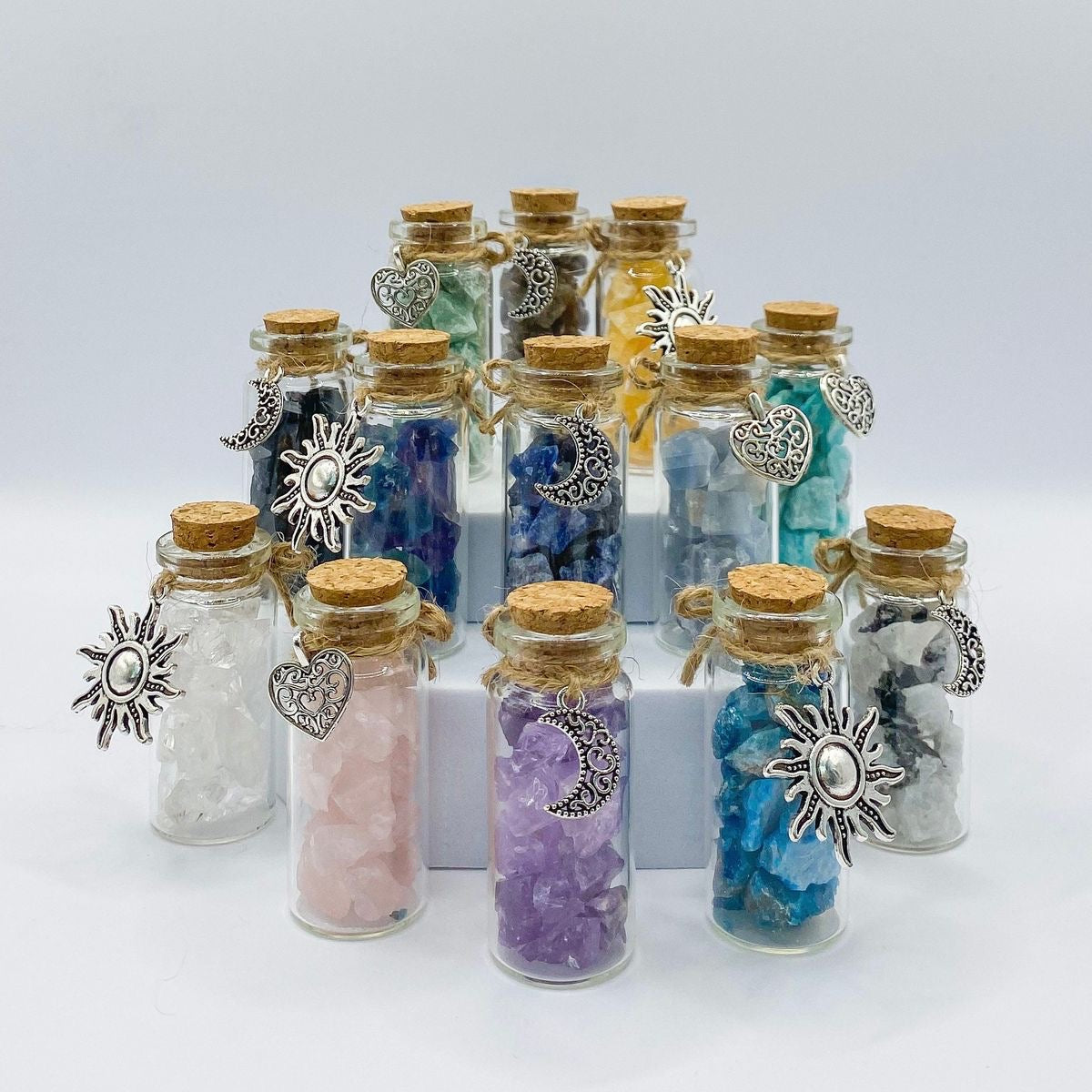 Crystal Potion Jars