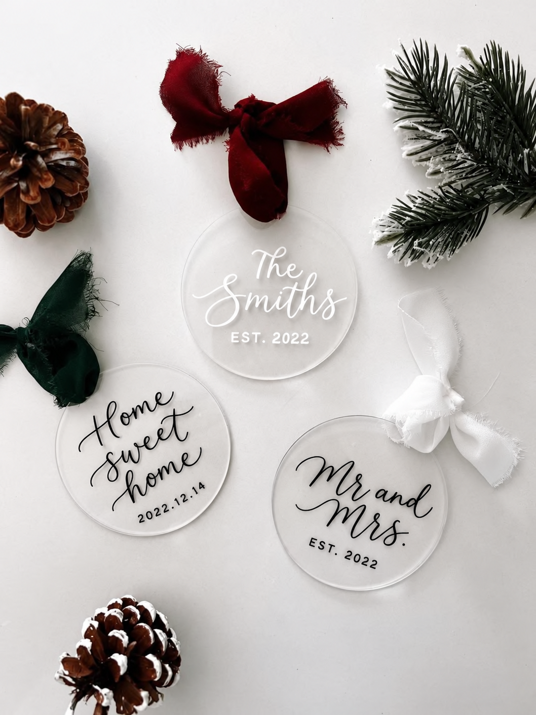 Personalised Christmas Decorations