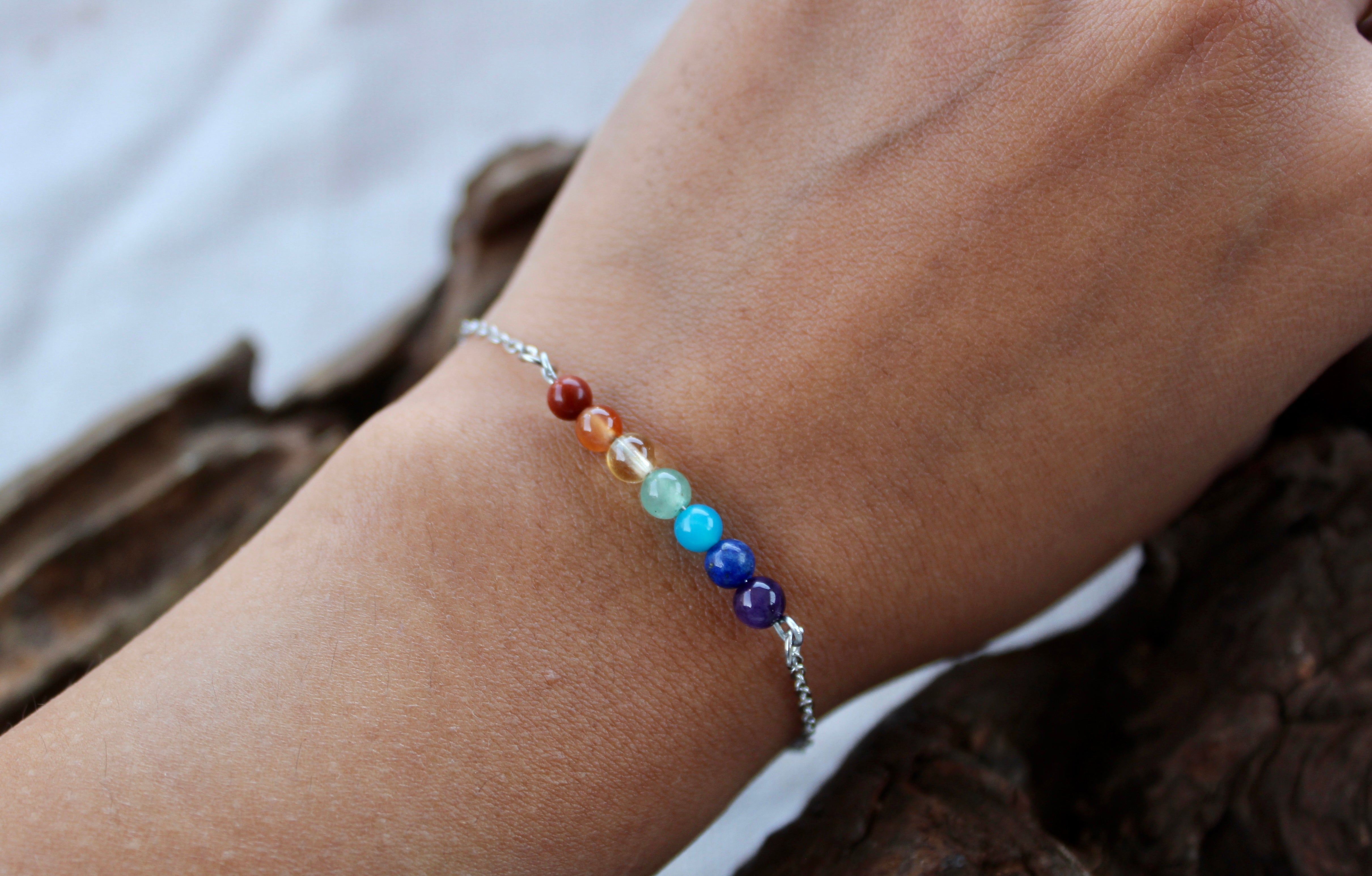 Handmade hot sale chakra bracelets