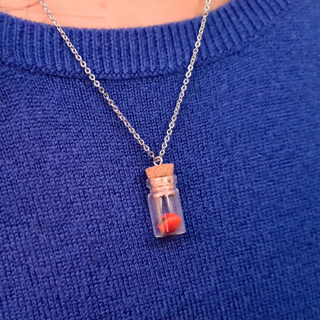 Lucky bean necklace discount