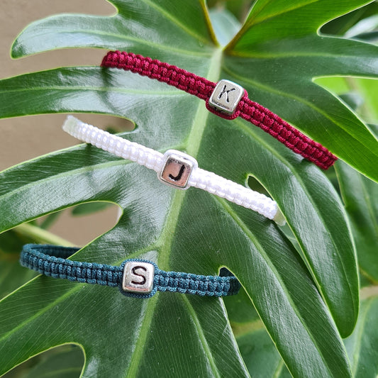 Macrame Charm Bracelet