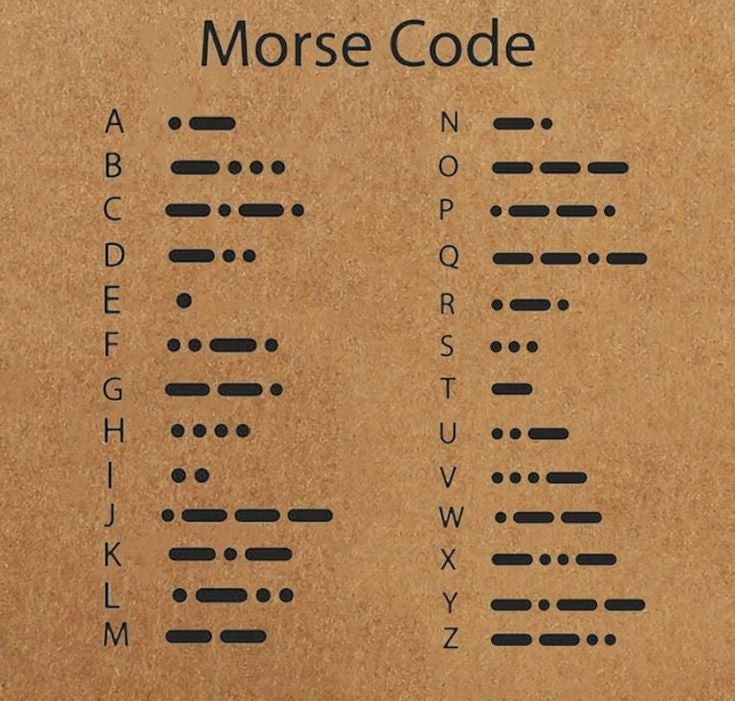 Morse Code Necklaces